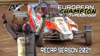 Florent Tafani - RECAP SEASON 2021 - EUROPEAN AUTOCROSS CHAMPION in SUPERBUGGY! By Szoppe18Video