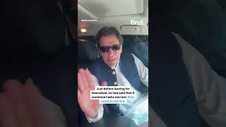 Former Pakistan Prime Minister Imran Khan was arrested outside the Islamabad High Court.