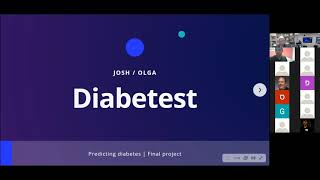 פרויקט בנושא Diabetest – Predicting Diabetes. מגישים אולגה קגנוביץ' וג'וש דוקרקר