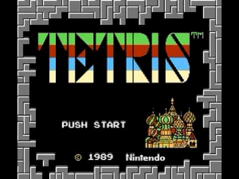 Tetris NES Nintendo 1989 Unused Music Game Genie Code - YouTube