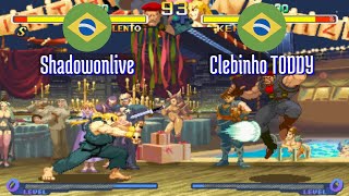 FT10 @sfa2u: Shadowonlive (BR) vs Clebinho TODDY (BR) [Street Fighter Alpha 2 sfa2 Fightcade] Nov 20