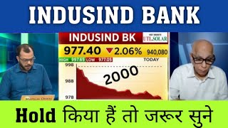 Indusind Bank | Indusind Bank Share News Today | Indusind Bank Share Latest News Today