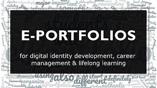 E-Portfolios for Learning & Development - Tips & Guidelines with Jill Benedict
