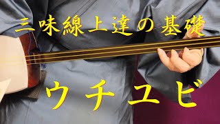 三味線上達のコツ　三味線基礎練習帳(速水哲郎著 ) ウチユビ解説入り#三味線  #三味線基礎練習帳