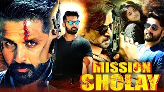 Mission Sholay Full Hindi Dubbed Action Movie | 2024 Nithin Latest Films | Megha Akash, Ravi Kishan