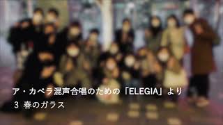 ELEGIAより「春のガラス」/木下牧子 : とりのみやこ