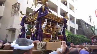 下町祭禮 諏訪大神社大神輿町内渡御 平成30年5月27日 9