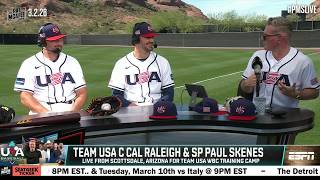 Paul Skenes and Cal Raleigh are on CLOUD NINE playing for Team USA | The Pat McAfee Show
