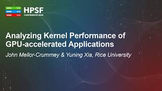 Analyzing Kernel Performance of GPU-accelerated Applications - John Mellor-Crummey & Yuning Xia