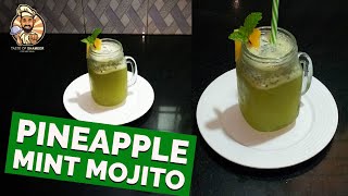 ചൂടുകാലത്തെ ദാഹം ശമിപ്പിക്കാൻ അടിപൊളി Pinapple Mint Mojitoo #shorts #shortvideo