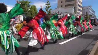 2018安濃津よさこい祭り　大パレード　THE☆北海道医療大学