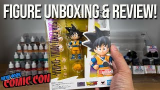 S.H. Figuarts SON GOKU (MINI) Unboxing and Impressions! Dragon Ball Daima NYCC Early Figure Release!