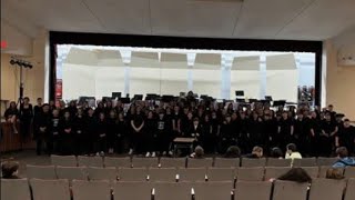 The Great Locamotive Chase by Robert W. Smith-Burrillville Middle School Concert Band-RIMEA 2023