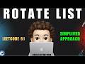 Rotate List | Simplified Approach | Dry Run | Leetcode 61 | codestorywithMIK
