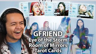 GFRIEND - 'Eye of the Storm' & 'Room of Mirrors' & 'Tarot Cards' | REACTION