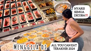 TERAKHIR DI 2024‼️ REVIEW JUJUR🧐 (HALAL) ALL YOU CAN EAT JAPANESE GRILL \u0026 SHABU SHABU🫣