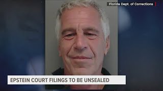 Court documents in Jeffrey Epstein case to be unsealed