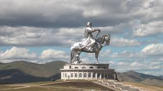 【モンゴル】を体験！巨大な【チンギス・カン像】を見に行く: Explore Mongolia! Let's see the statue of Genghis Khan! (HD)