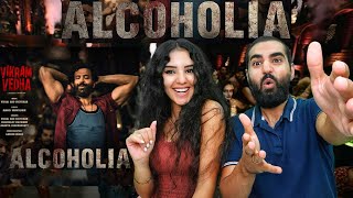🇮🇳 ALCOHOLIA REACTION!! 🔥🔥 | Vikram Vedha | Hrithik Roshan, Saif Ali Khan