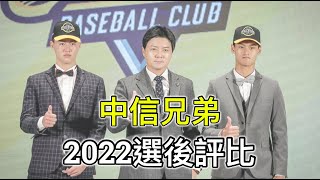 2022中職選後評比：前兩輪都拿海歸！中信兄弟為何會拼命選投手？