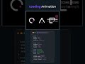 Loading Animation Using HTML & CSS | Smooth & Modern Spinner Design #uidesignlearning #website