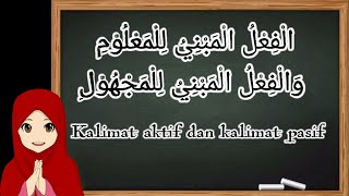 Fi'il Mabni Ma'lum dan Fi'il Mabni Majhul Bahasa Arab kelas 12 semester 1