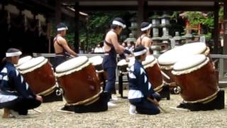 Japanese Drum at Kasuga Taisha in Nara 2012  Part 1 2012年10月　春日大社　和太鼓奉納 1