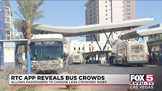 New RTC app feature shows how crowded buses in Las Vegas are