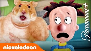 Big Nate Gets ATTACKED By A Giant Hamster 🐹 | Nickelodeon Cartoon Universe