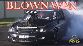 BLOWN WPN || SUPERCHARGED VZ SENATOR BURNOUT TEST \u0026 TUNE