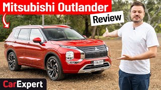 2022 Mitsubishi Outlander 7 seat review (inc. 0-100)