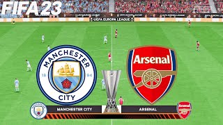 FIFA 23 | Manchester City vs Arsenal - UEFA Europa League - PS5 Gameplay