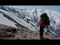 silent hiking the iide mountains japan 飯豊連峰 北飯豊