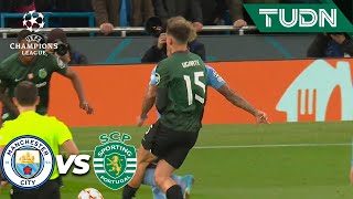 ¿PENAL? El City pedía falta | Man City 0-0 Sporting Lisboa | UEFA Champions League 2022 - 8vos vuelt