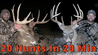 20 Hunts In 20 Minutes! (Bowhunting Compilation)