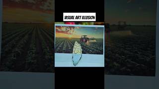 Visual art illusion photography | illusion art  #art #illusion #shorts