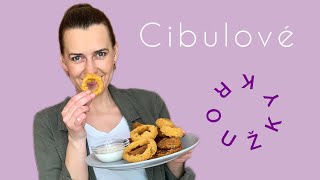 KŘUPAVÉ CIBULOVÉ KROUŽKY