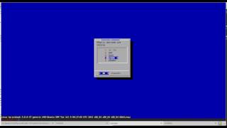 Dialog - menu (linux shell)