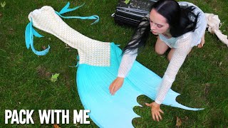 HOW TO PACK A SILICONE MERMAID TAIL INTO YOUR LUGGAGE (ft. Braveeer Silicone Mer