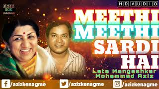Meethi Meethi Sardi Hai | Lata Mangeshkar | Mohammad Aziz | Pyar Kiya Hai Pyar Karenge 1986 | AKN