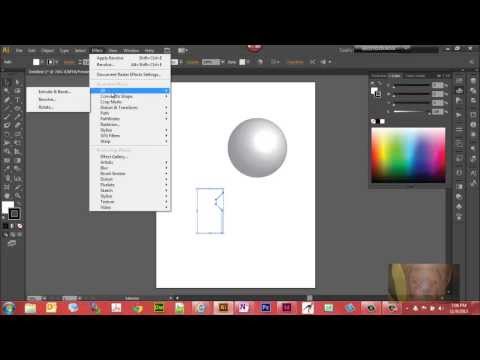 Create 3D Effects in Illustrator CS6 - Sphere and Vase Example Create 3D Effects in Illustrator CS6 - Sphere and Vase Example