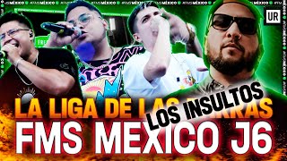 🤬 EL ARTE DEL INSULTO MEXICANO 🇲🇽 | PIEZAS REACCIONA A LO MEJOR DE FMS MÉXICO J6