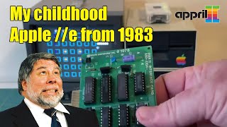 My Childhood Apple IIe Computer (1983) - Reunited After 31 Years