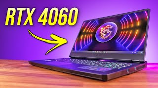 My First RTX 4060 Gaming Laptop! MSI GP77 Review