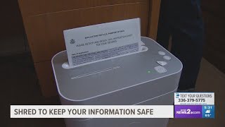 Keep Your Identity Safe By Shredding Part 1