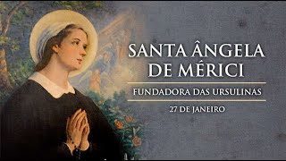 SANTO DO DIA - Santa Ângela Mérici - 27 de janeiro - 27/01 - BÍBLIA NARRADA TODO DIA #SHORTS
