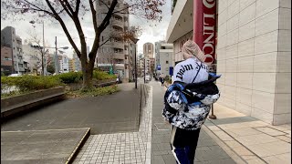 【4K】Walk on Roppongi(六本木) to Azabu(麻布) at Tokyo