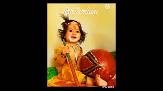 Gokulathu kanna ❤️😘 Gokulathil seethai ✨ sri krishna whatsapp status / k.s.chithra_spb 🌺🌼🌺