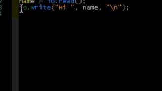 Lua Tutorial 2: User Input(io.read)
