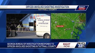 Officer-involved shooting in Tattnall County